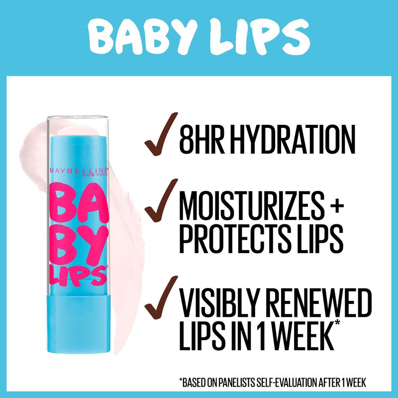B&aacute;lsamo Labial Maybelline New York Baby Lips Hi... image number null