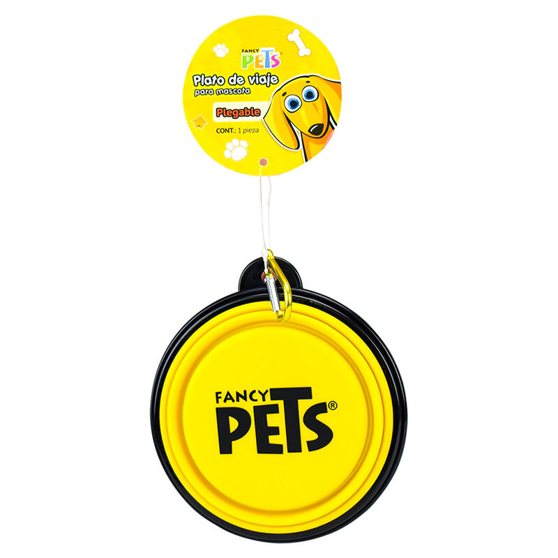Fancy Pets Plato Plegable Chico Para Viaje image number null