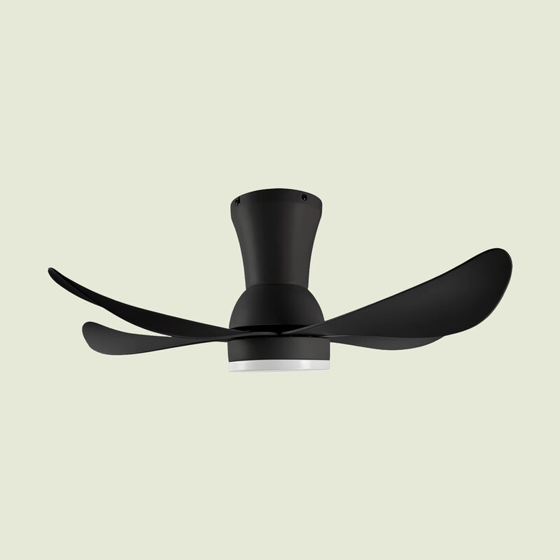 Ventilador de Techo MIL LUCES FLORIS NEGRO - Di... image number null