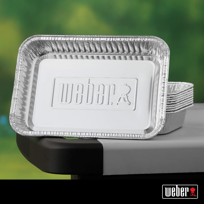 Bandejas de Goteo de Aluminio Weber 33 cm - Pac... image number null
