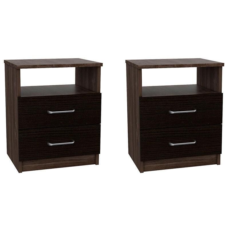 Bur&oacute; Cantabria Wengue con Dos Cajones X2 Virtua... image number null