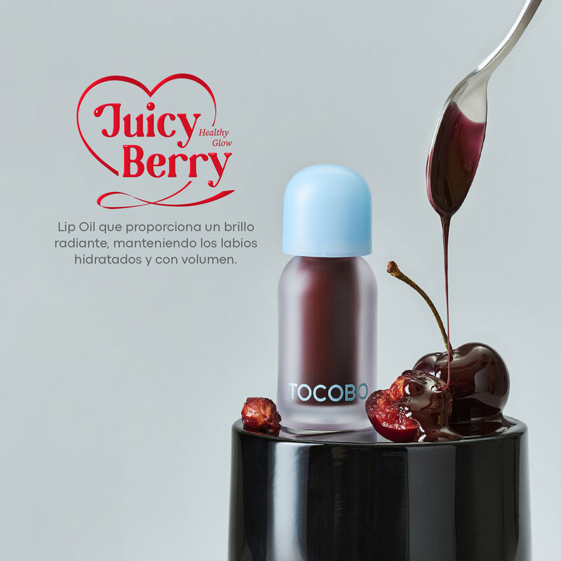 Tocobo Juicy Berry Plumping Lip Oil 03 Black Ch... image number null
