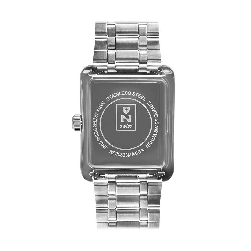 Reloj Nivada Corporate Caballero Acero Blanco A... image number null