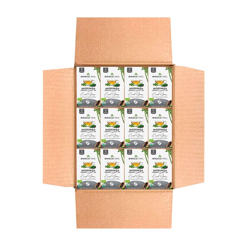 T&eacute; Miracle Tree Moringa Earl Grey 12 &times; 25 Bolsa... image number null