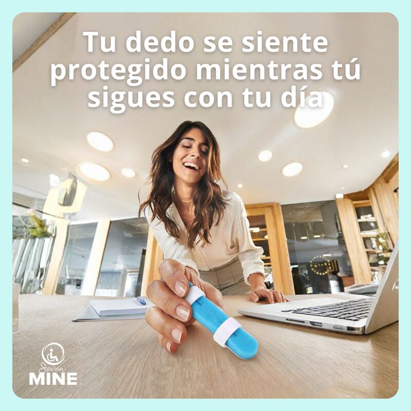 F&eacute;rula para Dedo Ortop&eacute;dica Ajustable Espuma y ... image number null