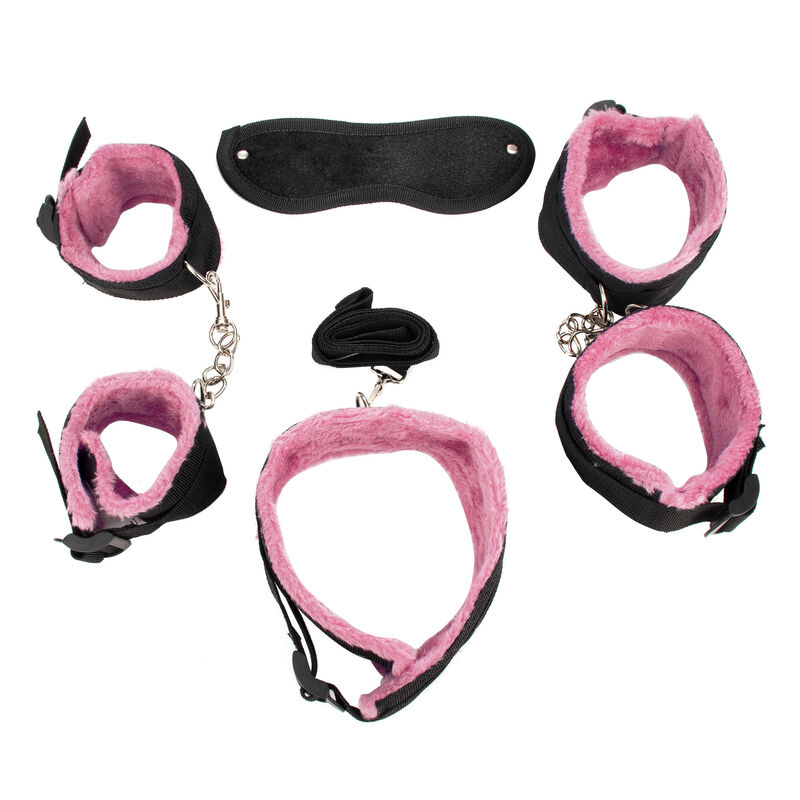 KIT BONDAGE SET TUTIFRUTI BDSM 10 PZS ROSA image number null