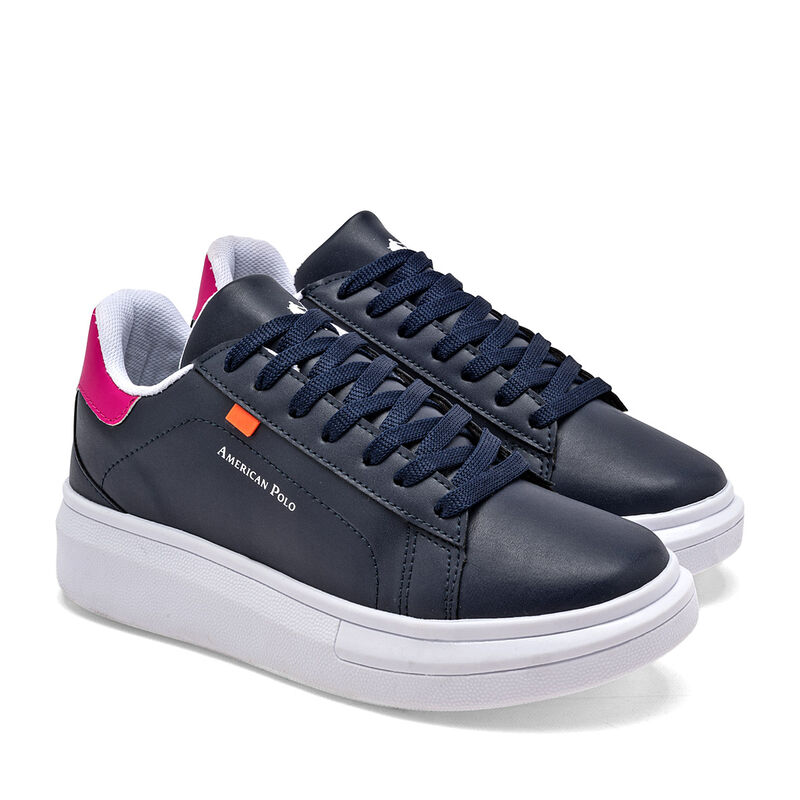 American Polo Tenis urbano para mujer marino fu... image number null
