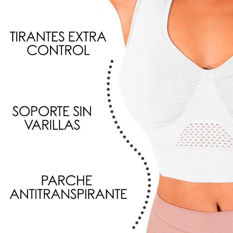 Kit 5 Bra Fresh Control XXG image number null