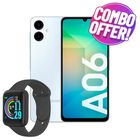 Combo Galaxy A06 Doble Sim 64GB/4RAM Azul + Smartwatch