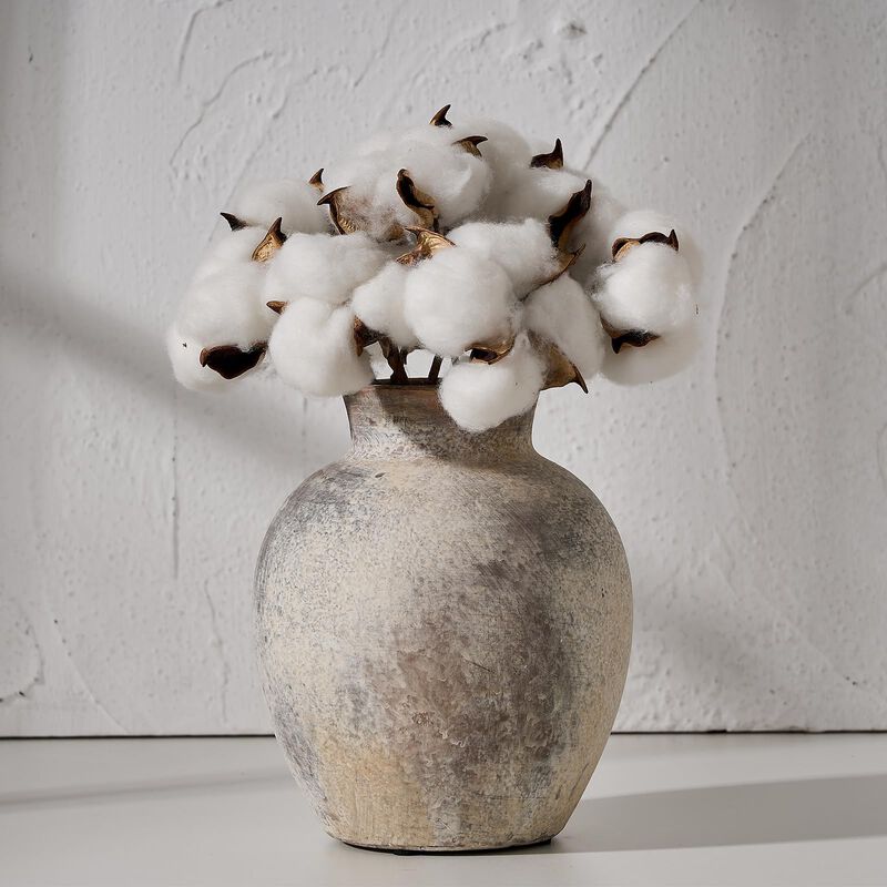 Florero Decorativo Siducal Cer&aacute;mica 15cm Rustic... image number null