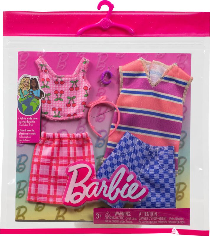 Pack De Moda Y Accesorios Para Barbie Y Ken Con... image number null