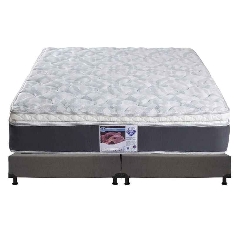 Colch&oacute;n King Size Spring Air Marte+Almohada Dic... image number null