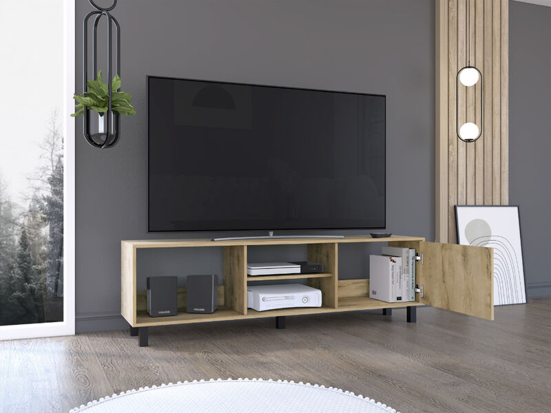 Mesa Para Tv Tunez  Macadamia  Para Televisor H... image number null