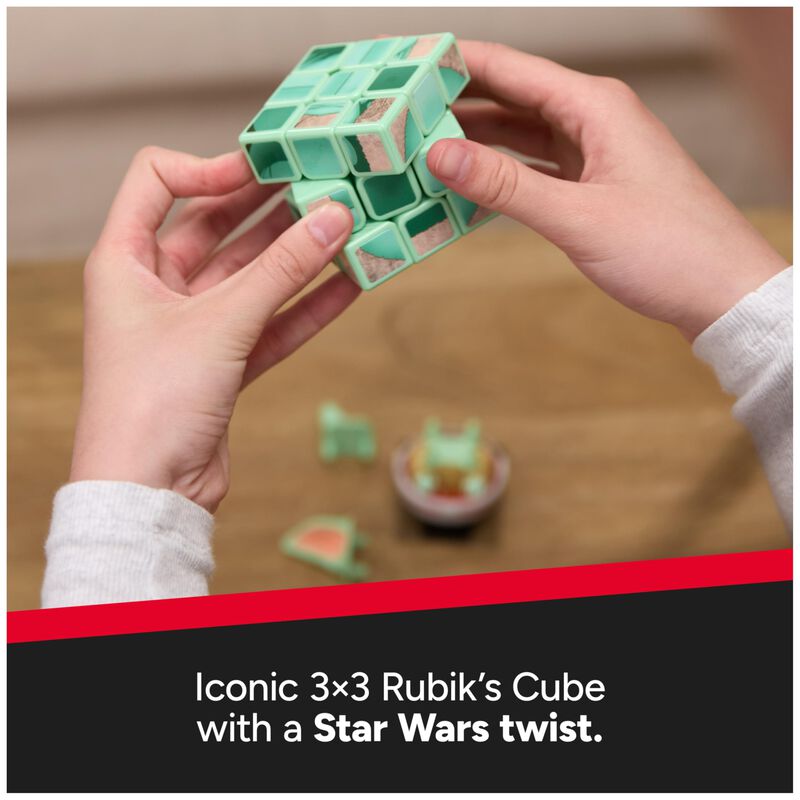 Cubo Rubik's Cuber De Star Wars Grogu Con Panta... image number null