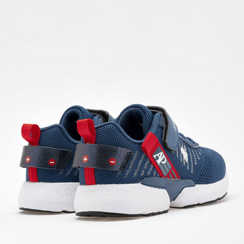 American Polo Tenis urbano para niño marino roj... image number null