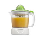 Exprimidor El&eacute;ctrico De C&iacute;tricos Proctor Silex, 1 Litro, Con 2 Secadores, Blanco/verde
