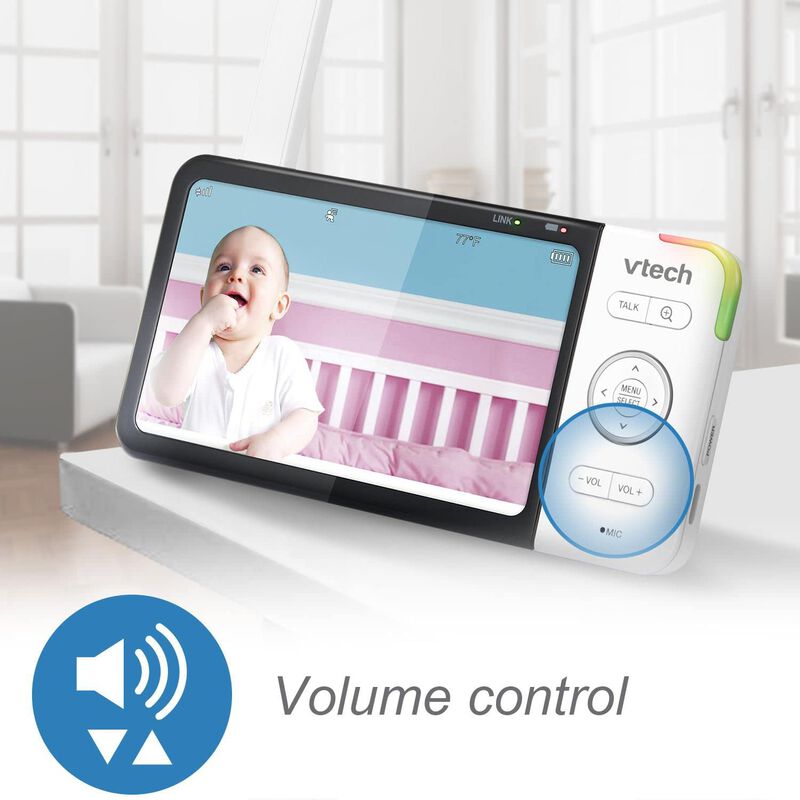 Monitor De V&iacute;deo Para Beb&eacute;s Vtech Rm5754hd Smar... image number null