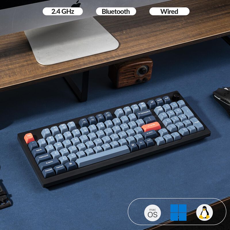 Teclado Mec&aacute;nico Inal&aacute;mbrico Keychron V5 Max In... image number null