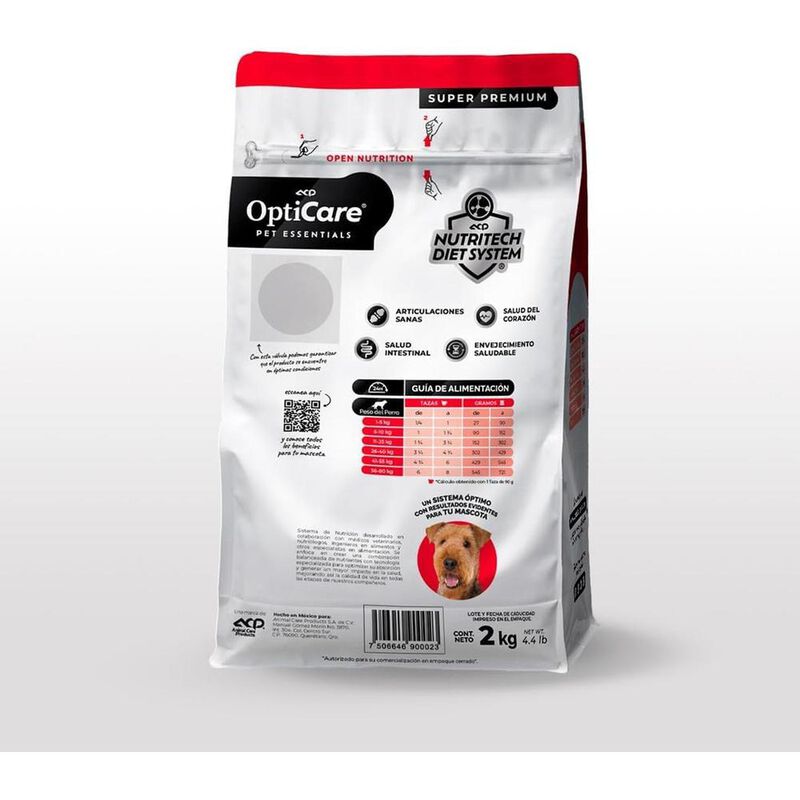 Opticare Adulto 2 Kg Sellado, Original mas Pelo... image number null