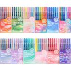 Bol&iacute;grafos De Gel Phosyndye 72 Colores 1,0 mm Con Purpurina