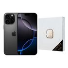 iPhone 16 Pro Max 256GB Negro E-SIM Nuevo + Reloj Gen&eacute;rico