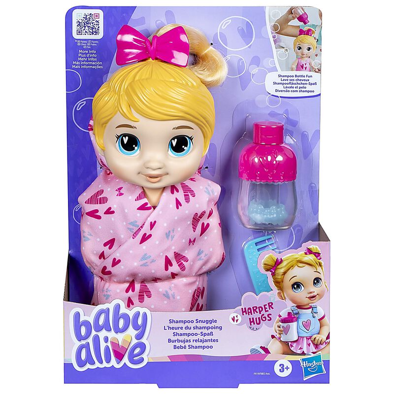 Ba Pretend Shampoo Snuggle Bldh Harper F9119 image number null