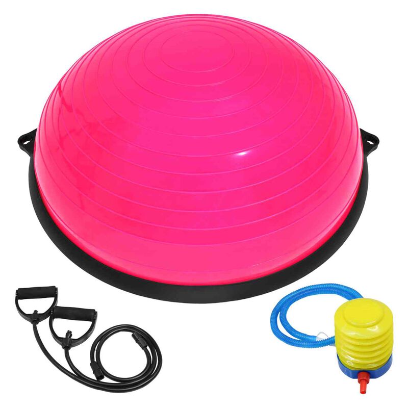 Pelota Bosu Rosa 60 Cm Diámetro Entrenamiento F... image number null