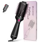 Cepillo Secador De Pelo Zm Zhemei 1300w 110v Negro 4 En 1