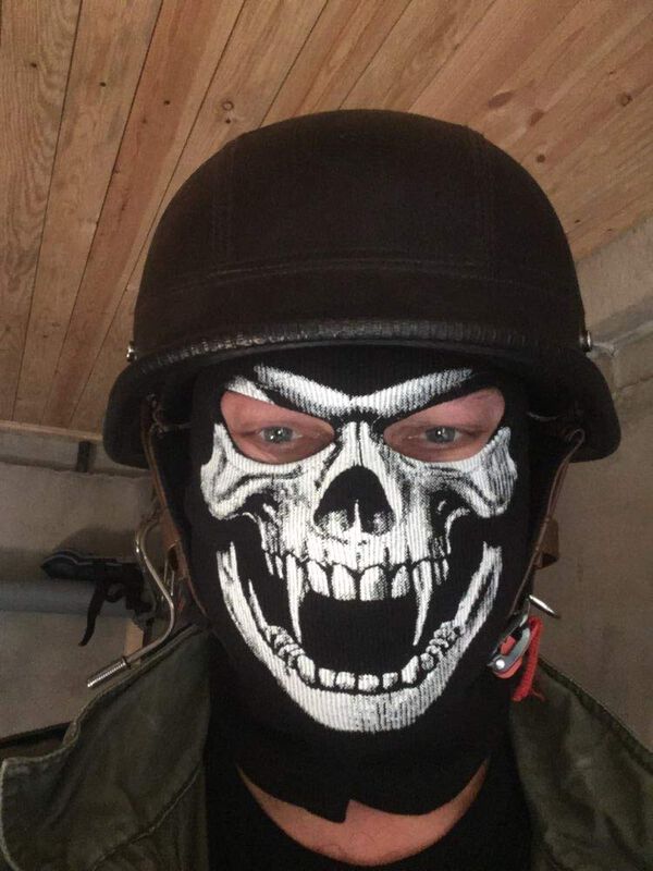 Pasamonta&ntilde;as Mask Wtactful Skull Ghost Para Fie... image number null