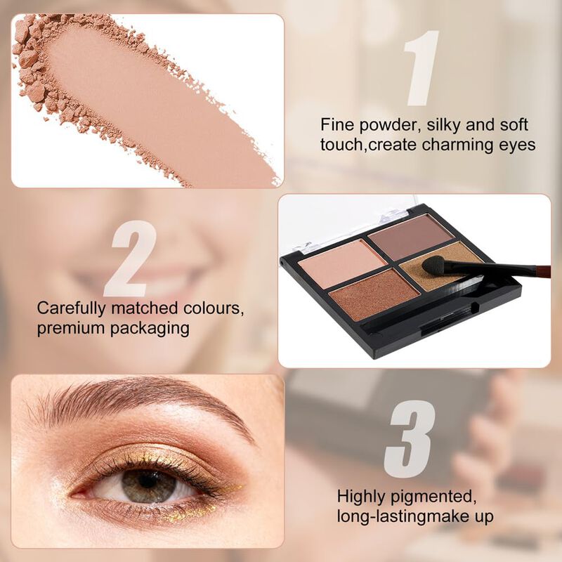 Paleta De Sombras Uock Gray Natural Nude De Lar... image number null