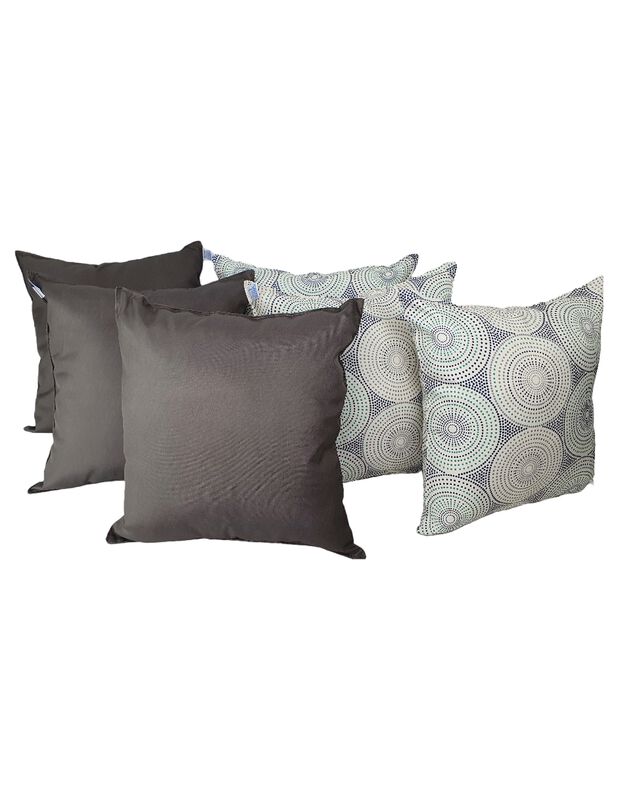 Set 6 Cojines Decorativos Premium Almoda Combin... image number null