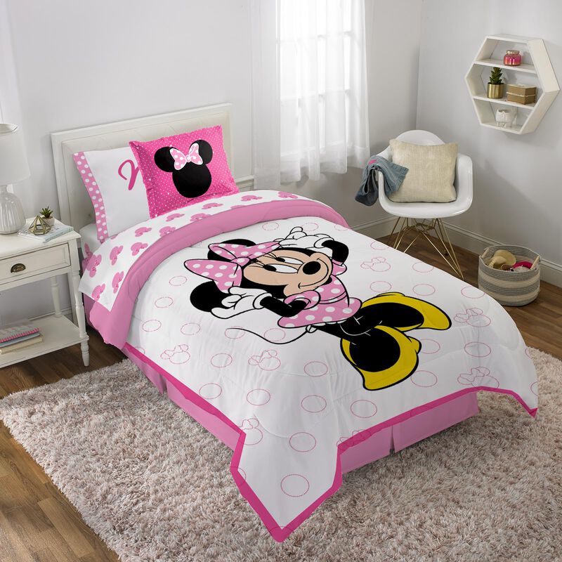 Juego De Cama Jay Franco Minnie Mouse Xoxo Twin... image number null