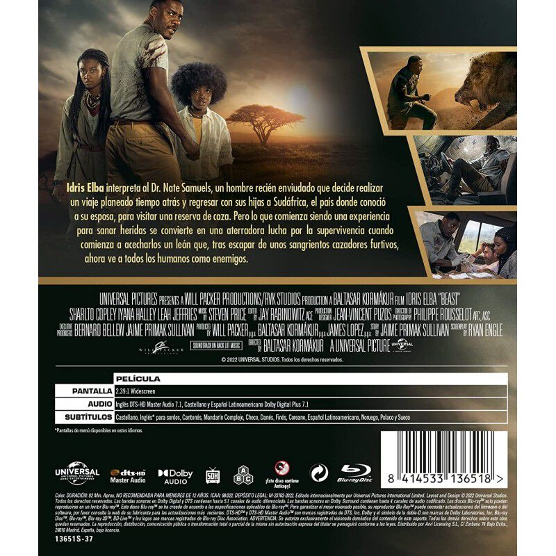 La Bestia [blu-ray] image number null