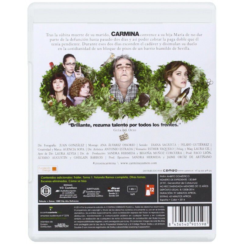 Carmina y Am&eacute;n. [Blu-ray] (2014) image number null