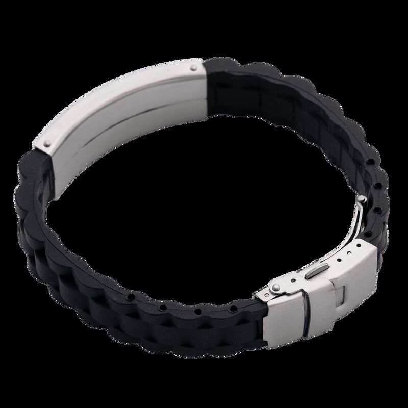 Brazalete Hombre, Pulsera Acero Inoxidable, Reg... image number null