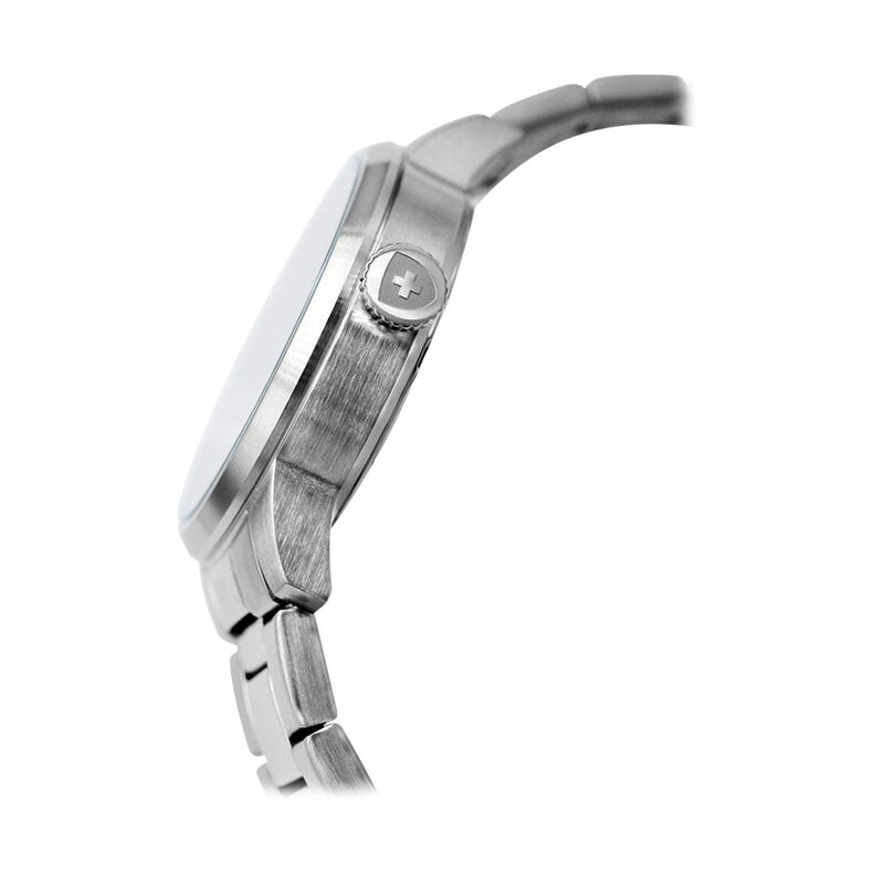 Reloj Nivada Executive Dama Acero Blanco Ar&aacute;big... image number null