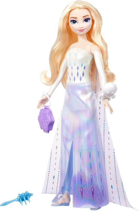 Mu&ntilde;eca De Moda Mattel Disney Frozen Elsa Con 11... image number null