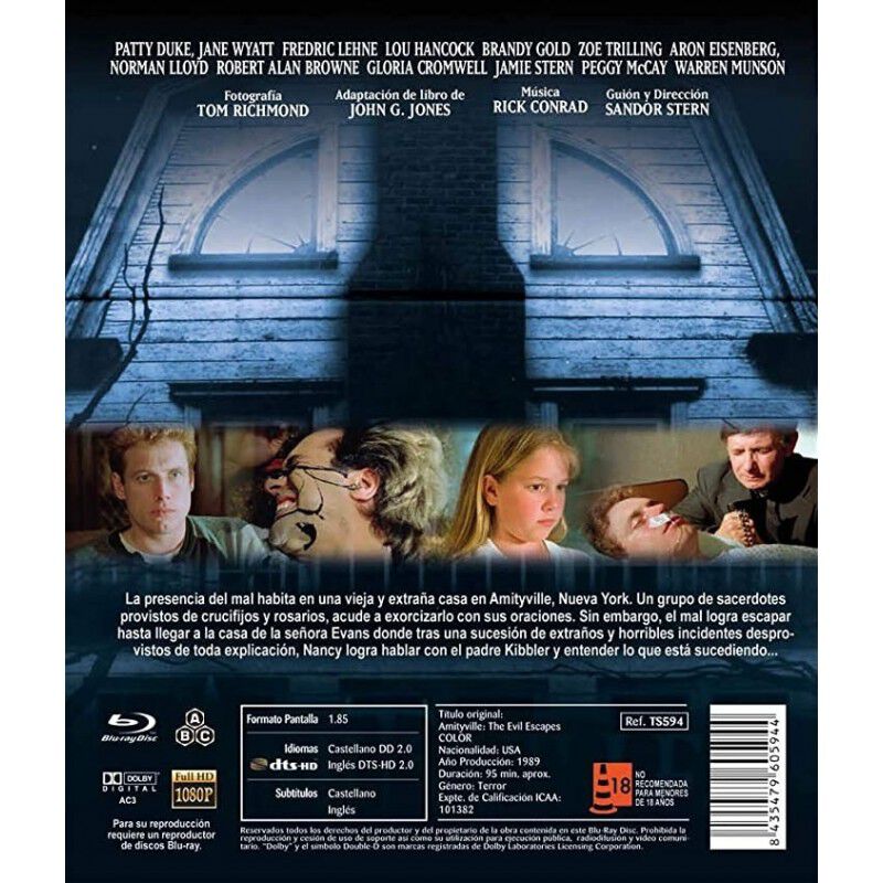 Amityville 4:la Fuga Del Mal [blu-ray.] (1989) ... image number null