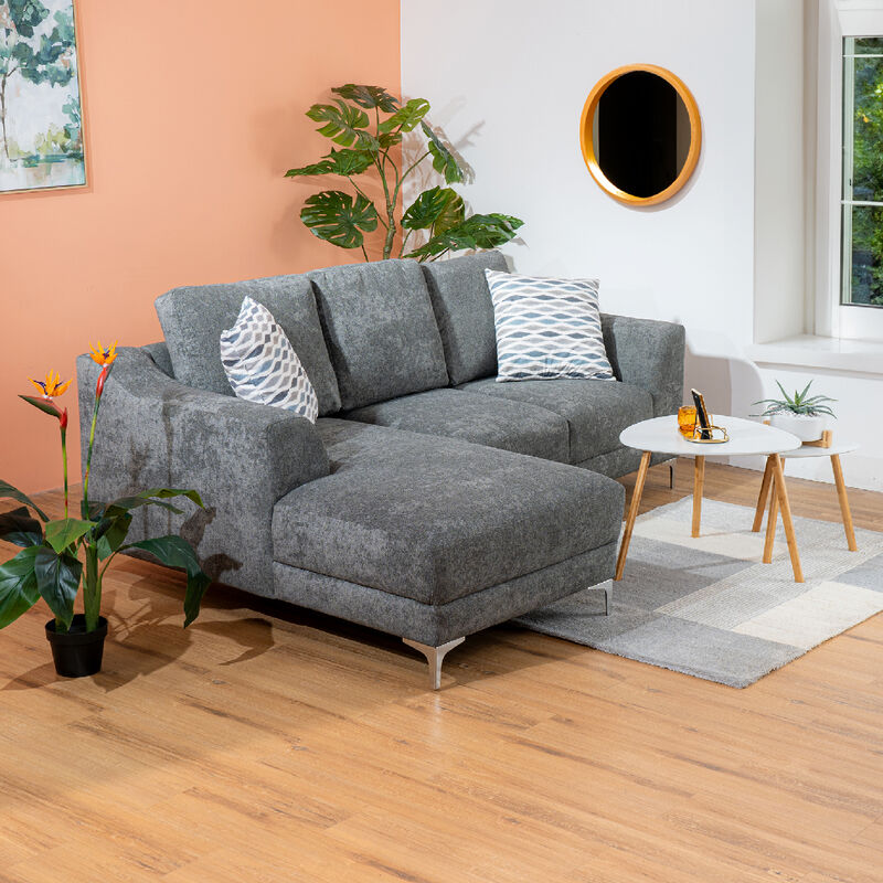 Sala Modular Monaco Adele Color Gris image number null