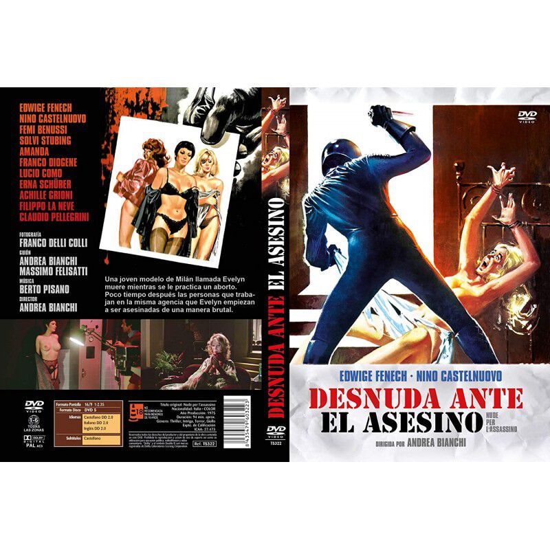 Desnuda Ante El Asesino Dvd image number null