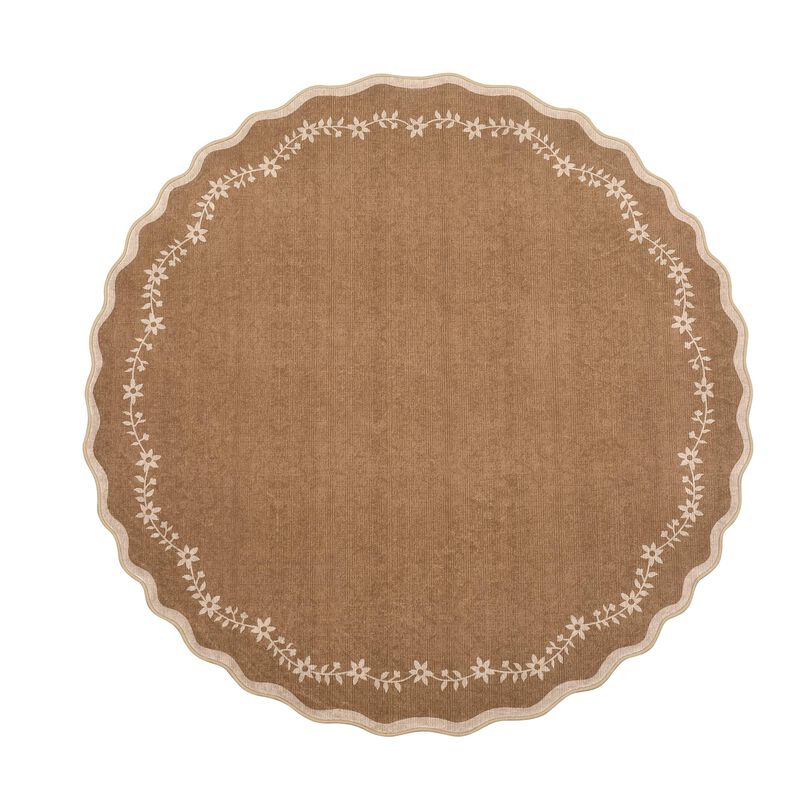Alfombra Redonda Lavable Garveehome 244 cm image number null