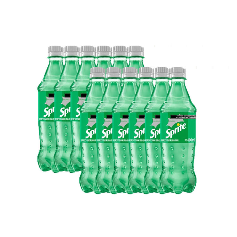 Sprite Sin Az&uacute;car 600 Ml Pet Nr 12 Pack image number null