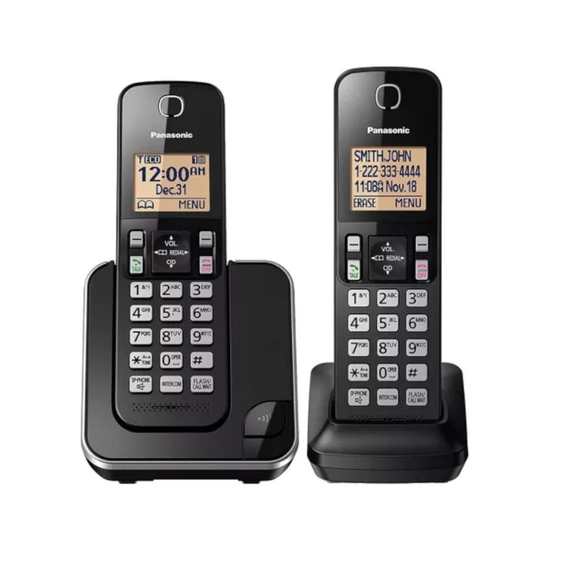 Teléfono Inalámbrico Panasonic KX-tgc352MEB Dos... image number null