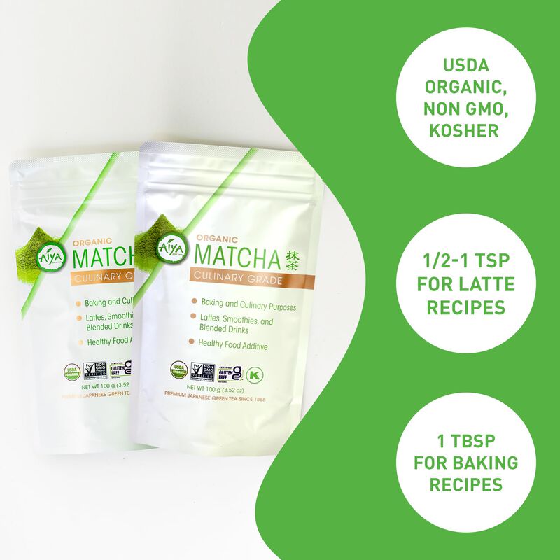 Matcha Aiya Desde 1888 100 g Org&aacute;nico De Uso Cu... image number null