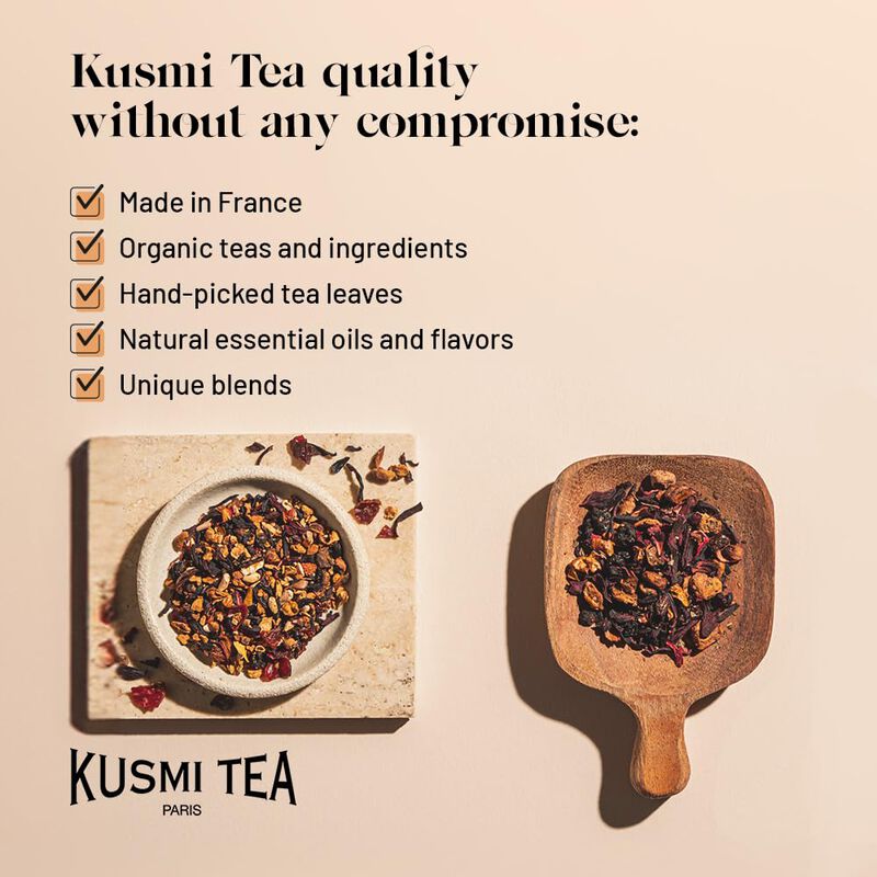 Tea Kusmi Tea White Anastasia Organic Blend, Ca... image number null