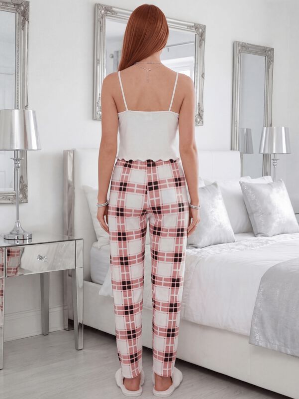 Pack De 2 Conjuntos De Pijamas Mujer Blusa Y Pa... image number null