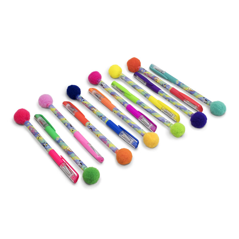 Set De 12 Plumas De Gel Con Aroma, Colores Surt... image number null