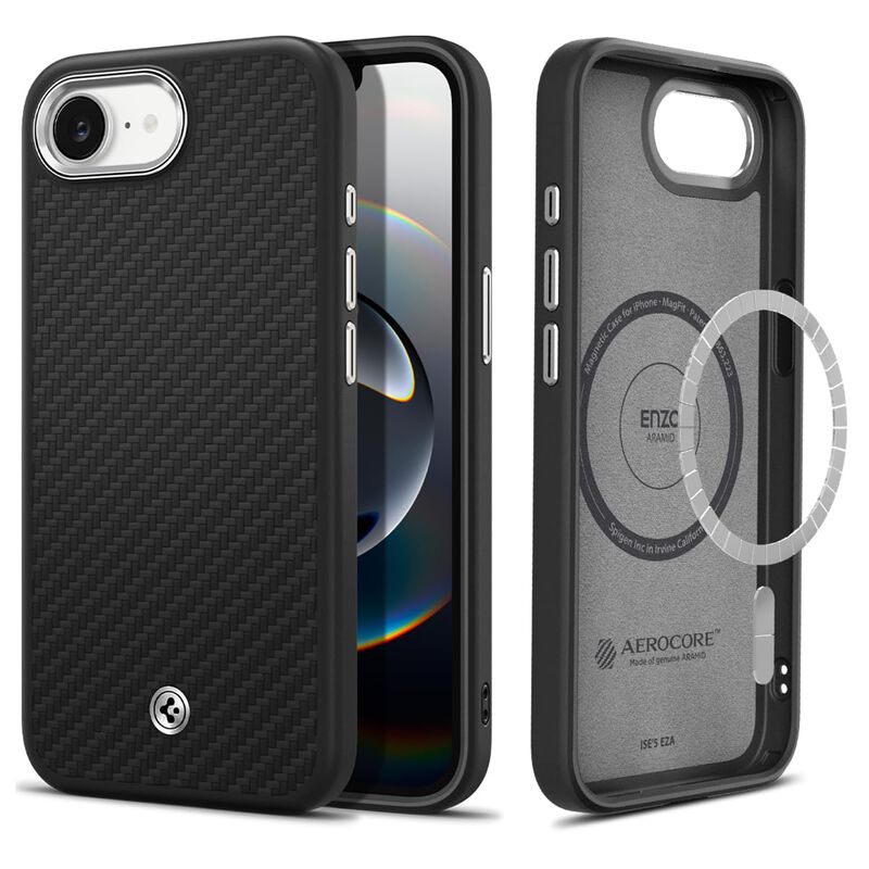 Funda Spigen Para Iphone 16e Enzo Aramid Magfit... image number null