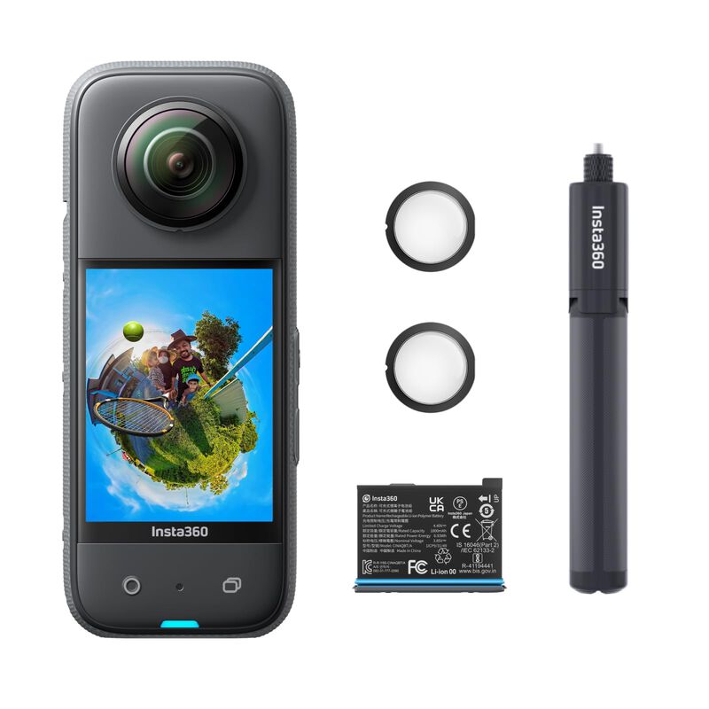 Kit De Acci&oacute;n Impermeable Insta360 X3 De 72 Mp ... image number null