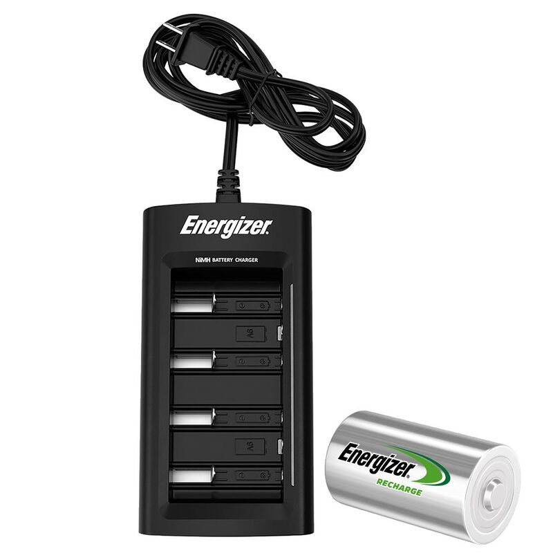 Cargador Universal De Pilas Energizer + 2 Pila ... image number null